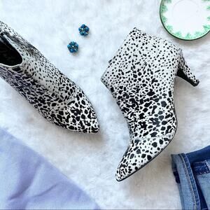 Matisse Cow Hair Heeled Booties